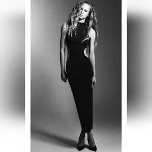 ZARA JEWEL CUT OUT DRESS